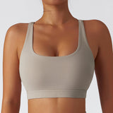 Recycled Material Race Back Sports Bra