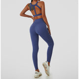 Recycled Material Sports Bra And Leggings Set