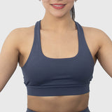 2 Piece Tracksuit Workout Outfits High Waist Leggings and Stretch Sports Bra Set