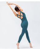 Sexy Bodycon Sleeveless V Neck One Piece Jumpsuit Romper