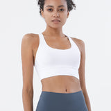Women Sexy Strappy Sports Bra With Removable Pads