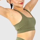 2 Piece Tracksuit Workout Outfits High Waist Leggings and Stretch Sports Bra Set