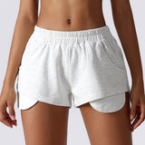 Women Soft Casual Pants Plain Short Joggers