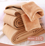 Women Fleece Lined Underwear Soft Thermal Pants