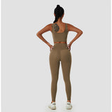 Recycled Material Sports Bra Crop Top