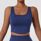 Recycled Material Sports Bra Crop Top