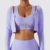 Women dry fit fitness tops